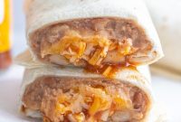 Homemade Taco Bell Bean Burrito Perfection