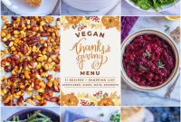 The Ultimate Vegan Thanksgiving Menu and Shopping List