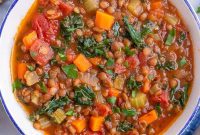 Speedy Plant-Based Lentil Soup