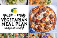 Your Easy Vegetarian Meal Plan for Week 4