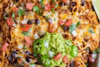Zesty Tofu Crumble Nacho Platter