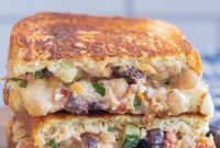 Grecian Chickpea Toasties