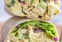Golden Spiced Vegan Tofu Wraps