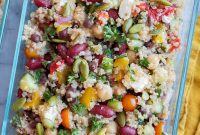 Protein Power Three Bean Quinoa Bowl