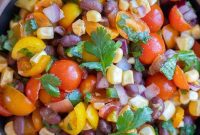 Cherry Bomb Black Bean Corn Salsa