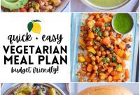 Effortless Vegetarian Meal Plan: Week 7
