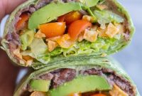 Crispy Black Bean Ranch Pinwheels