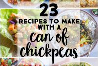 Effortless Eats: Transforming a Can of Chickpeas Into Delicious Meals