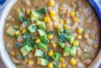 Summer Garden Zucchini White Bean Chili