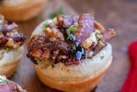 Caramelized Balsamic Onion and Goat Cheese Puffs