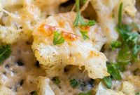 Crispy Ranch Parmesan Cauliflower