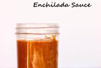 Homemade Gluten Free Vegan Roasted Red Pepper Enchilada Sauce