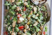 Effortless Edamame Chickpea Power Salad