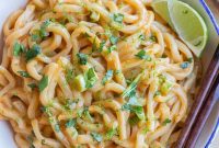 Tropical Coconut Lime Noodles