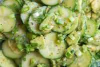 Zesty Avocado Cucumber Crunch Salad