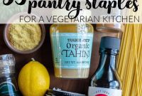 35 Essential Plant-Based Pantry Staples