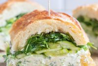 Cool and Crisp Cream Cheese Cucumber Sandwiches