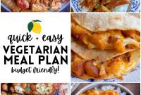 Effortless Vegetarian Eating: Week 9