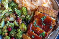 Harvest Veggie Thanksgiving Bowls