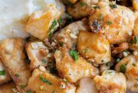 Golden Garlic Butter Tofu Morsels