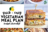 Simple Vegetarian Meals for Week 15