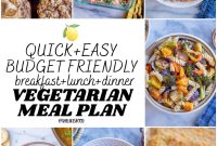 Your 2026 Vegetarian Kickoff: Week 1 Meal Plan