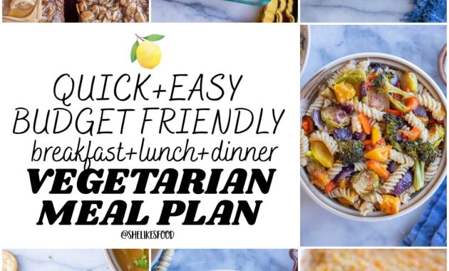 Your 2026 Vegetarian Kickoff: Week 1 Meal Plan - Yarput