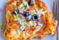 Effortless Veggie Taco Bake