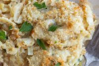 Golden Cheesy Cabbage Bake