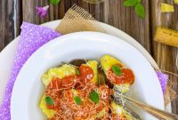 Pillowy Basil Sweet Corn Gnudi with Vibrant Blistered Tomato Sauce