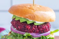 Garden Beet & Grain Burgers