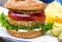 Plant-Based Chicken Patty Sandwiches