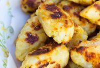 Smoky Gouda and Tart Apple Tater Tot Bake