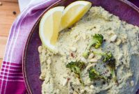 Roasted Broccoli and Lemon Hummus