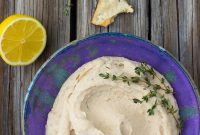 Vibrant Lemon Thyme White Bean Dip