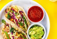 Tangy Umami Tofu Tacos