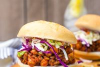 Plant-Based Lentil and Chickpea Sloppy Joes
