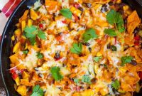 No-Bake Skillet Enchiladas