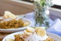 Peanut Butter Banana Baked Oats
