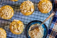 Gluten Free Pumpkin Muffins with Chocolate Chips and Streusel