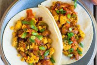 Zesty Southwest Tofu Breakfast Tacos