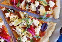 Plant-Based Greek Pizza Gluten-Free