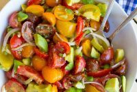 Vibrant Avocado Tomato Salad