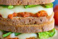 Sweet & Savory Avocado Grilled Cheese with Cherry Tomato Jam