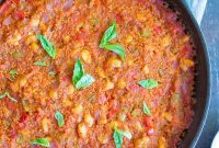 Wholesome Quinoa and White Bean Spaghetti Squash Pizza Bake