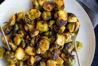 Sweet Heat Roasted Brussels Sprouts