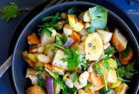 Hearty Panzanella with Roasted Winter Roots