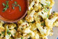 Cauliflower Pizza Poppers
