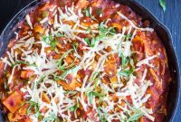 One Pan 30 Minute Pizza Meal