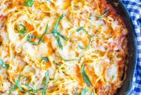 Guilt-Free Zoodle Spaghetti Bake